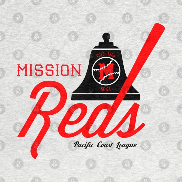 Original Mission Reds Baseball 1926 by LocalZonly